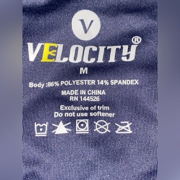 Velocity Performance Women M High Waist Ankle Legging Yoga Workout Gym Running - Picture 3 of 9